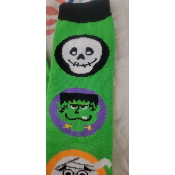 NWT SOXNET SET OF TWO PAIRS HALLOWEEN KNEE HIGH SOCKS - Picture 4 of 7